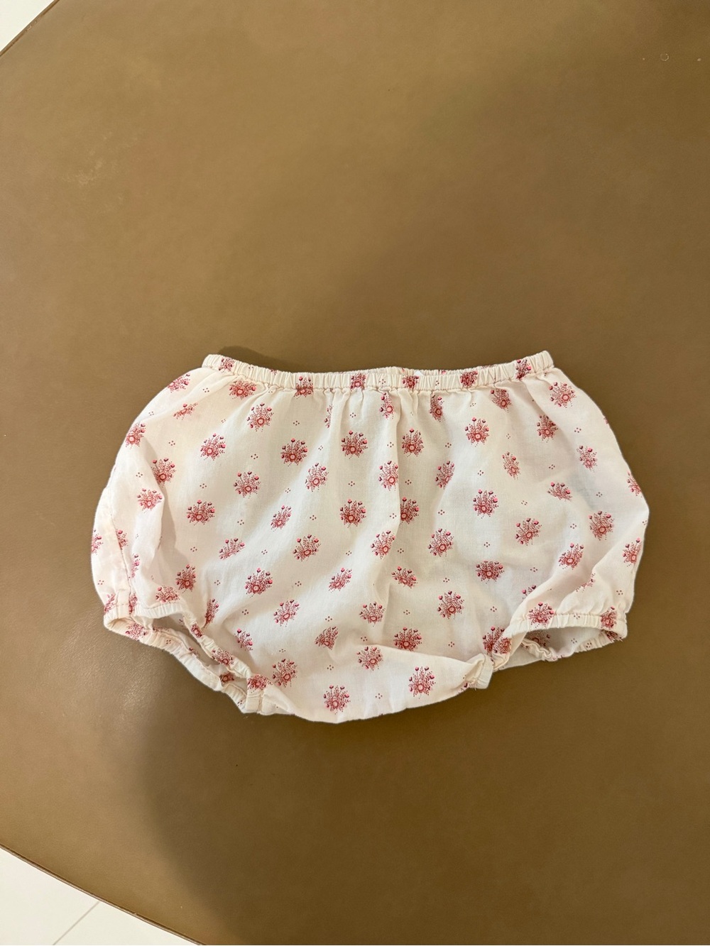 Bonpoint Baby Floral Cotton Bloomer - Pink